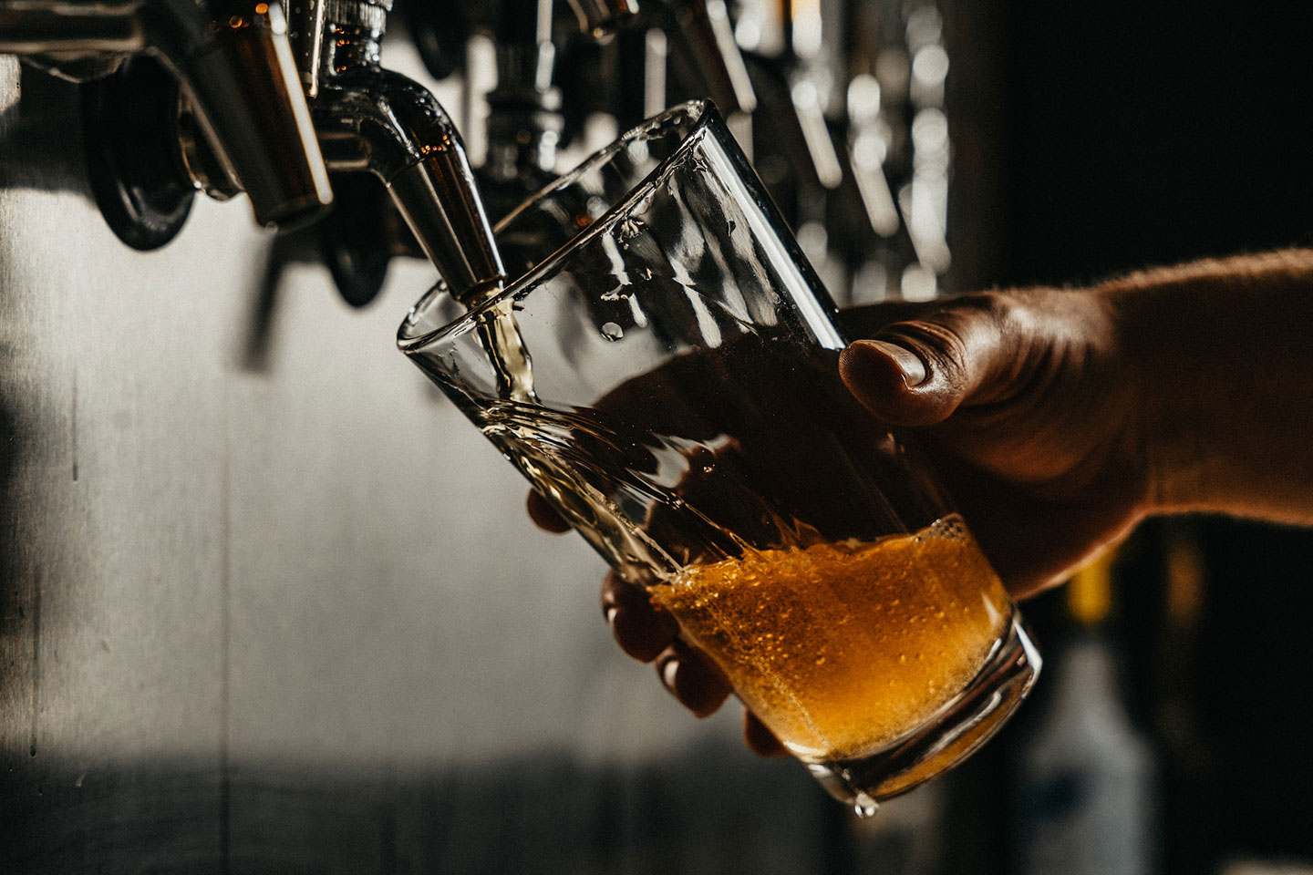 Cerveza artesanal en evento Cancun